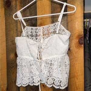 Lace Anthropologie Tank